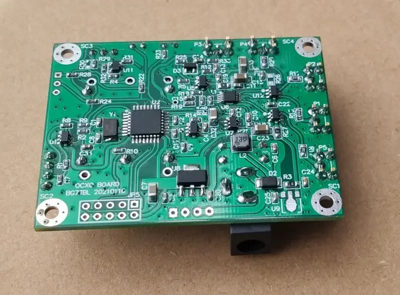 10M Adjustable Frequency OCXO Board, 10K-250M Adjustable, 8.4672M, 11.2896M, Small Volume