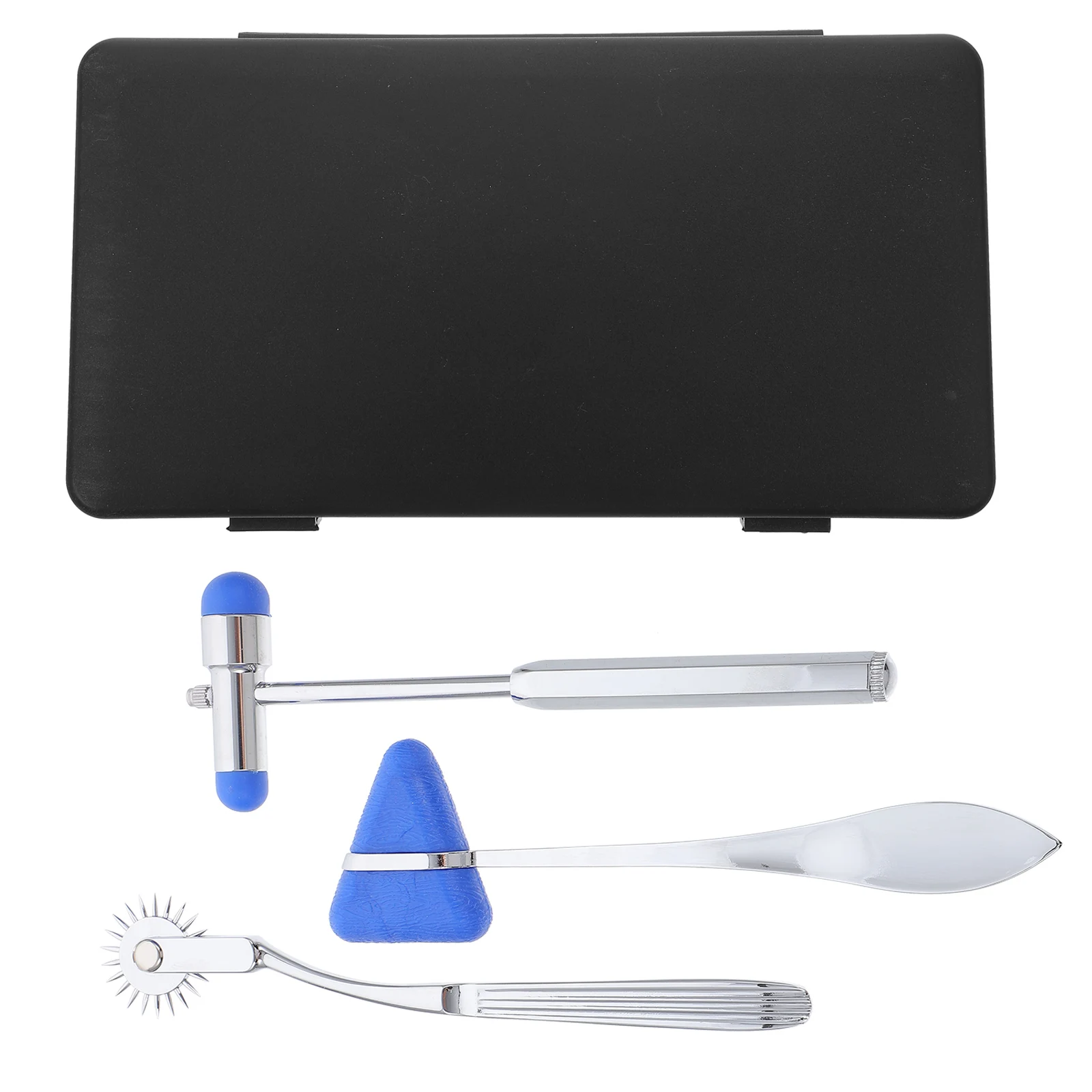 

3pcs Neurological Reflex Hammer Metal Diagnostic Testing Sensory Analysis Zinc Alloy Triangle Plexor
