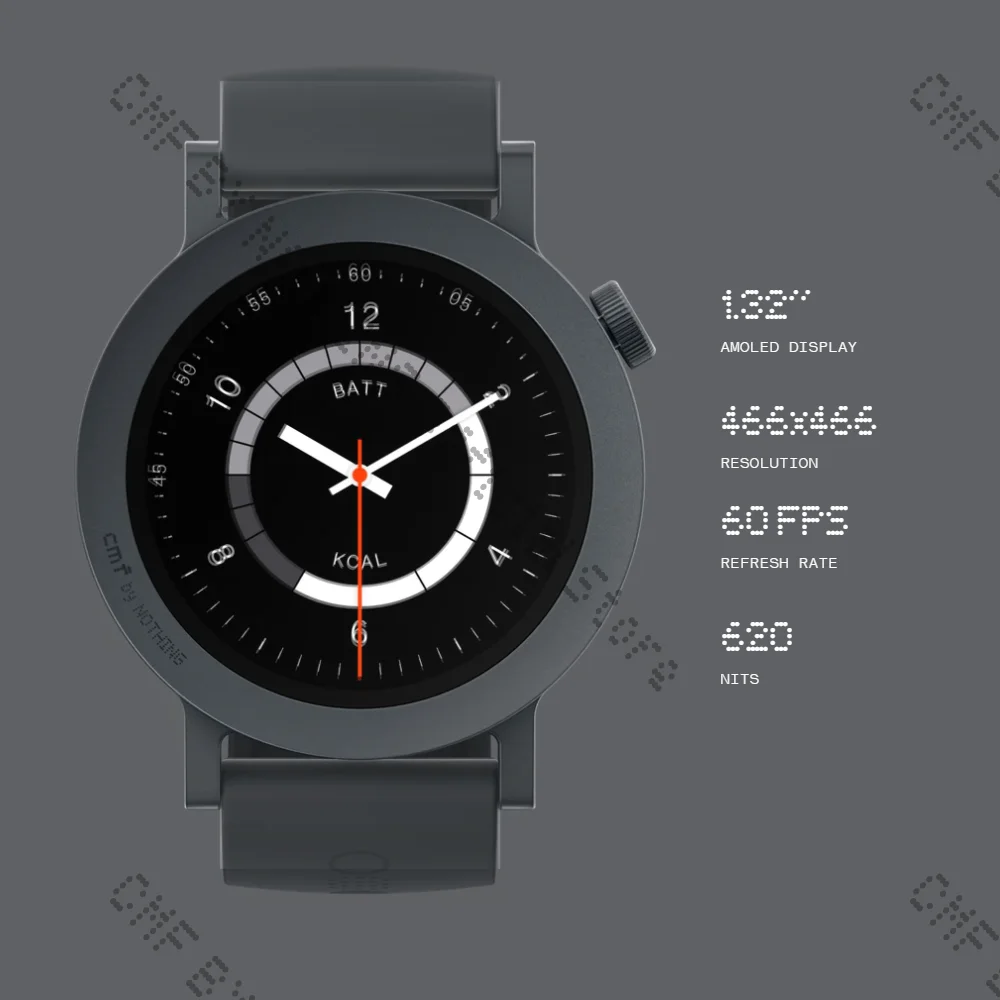 Global Version CMF by Nothing Watch Pro 2 1.32" AMOLED Bluetooth 5.3 BT Calls with AI Noise Reduction GPS cmf watch pro 2 image 4