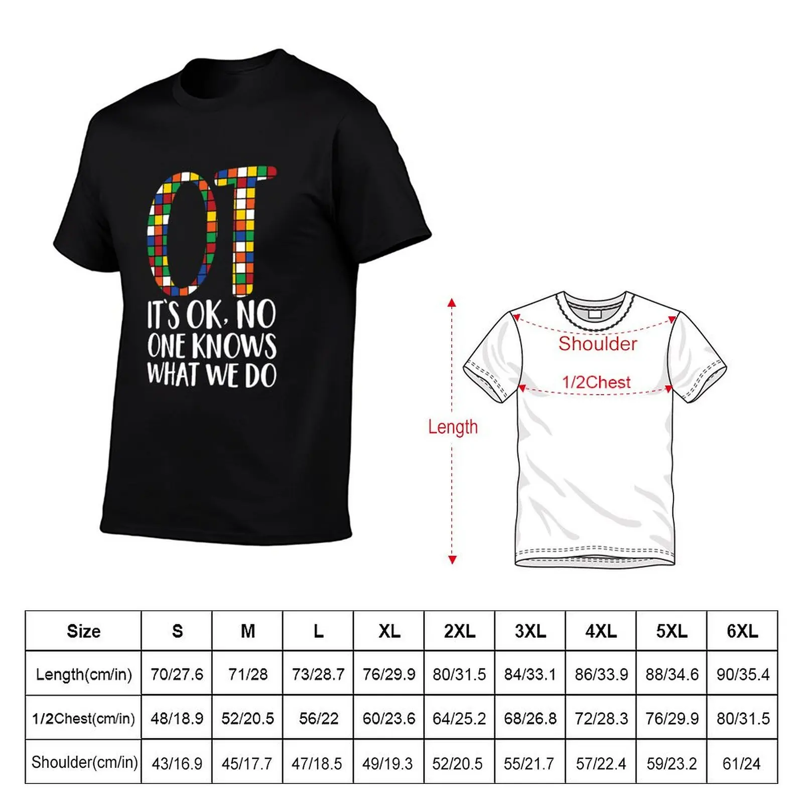 Funny Occupational Therapy Shirt Occupational Therapist Gift T-Shirt baggy shirts aesthetic clothes mens t shirt graphic