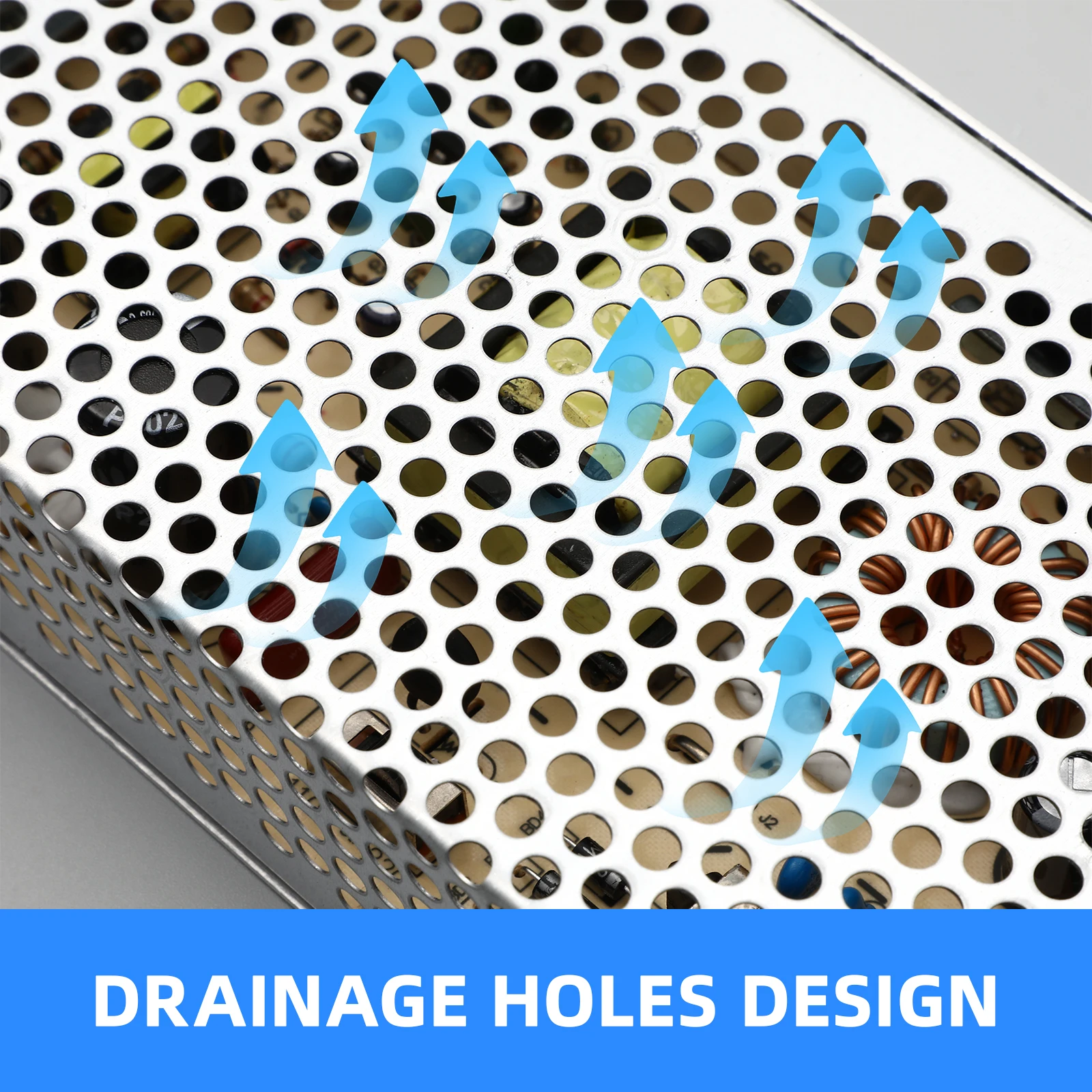 

Switching Power Supply 12V20A250W Iron Case Adapter LED Lights Broadcast Equipment Constant Voltage Output