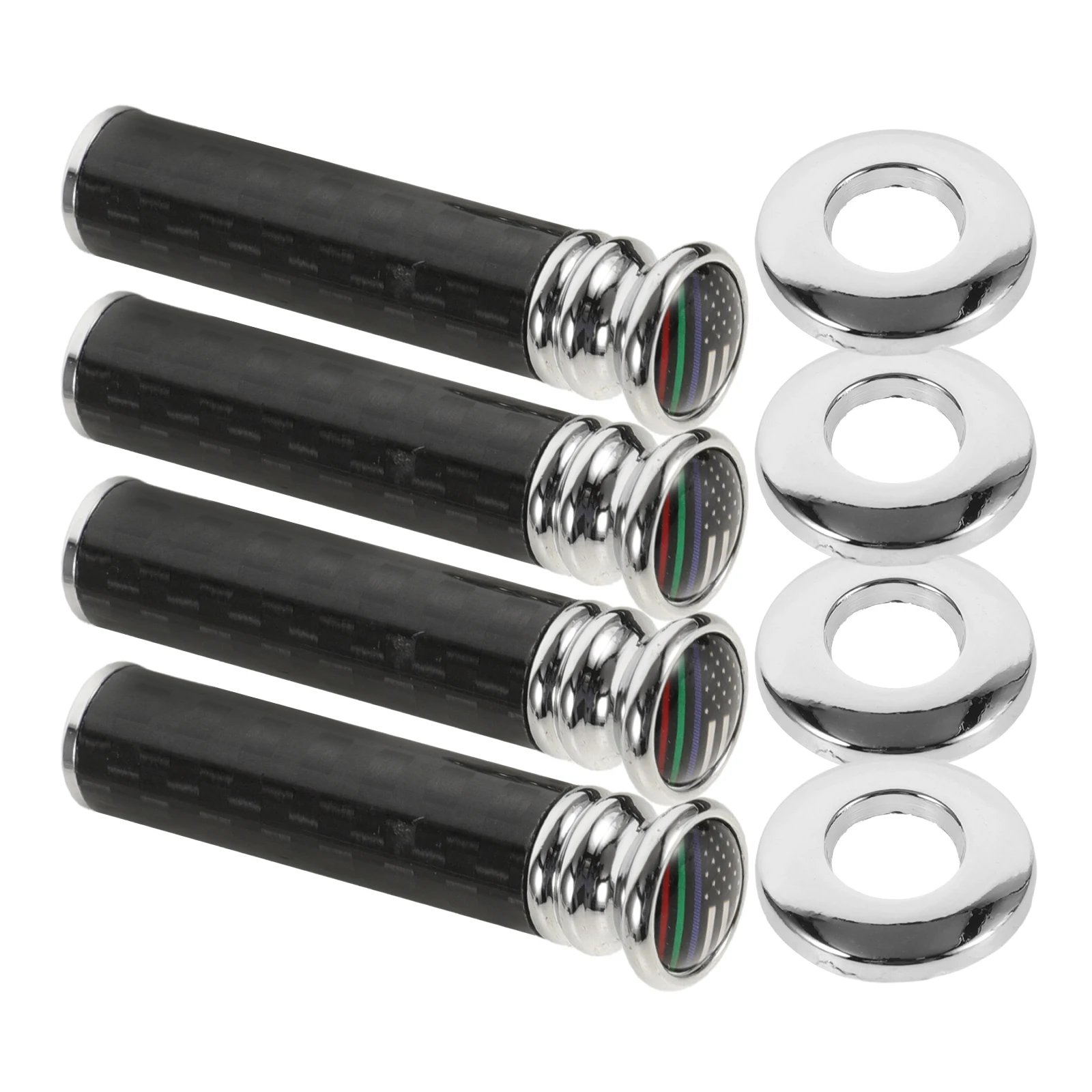 

4 Sets Door Handle Knob Car Door Lock Cover Truck Interior Accessories Lightweight Durable Universal Compatibility Enhanced