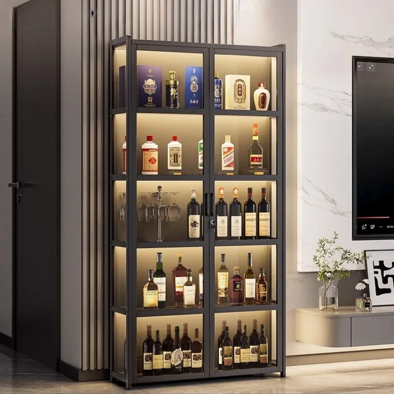 

Clearance Storage Cupboard Bar Corner Cabinets For Living Room Liquor Cabinet Bar Shelves Wall Wine Decoration Canteen Furniture