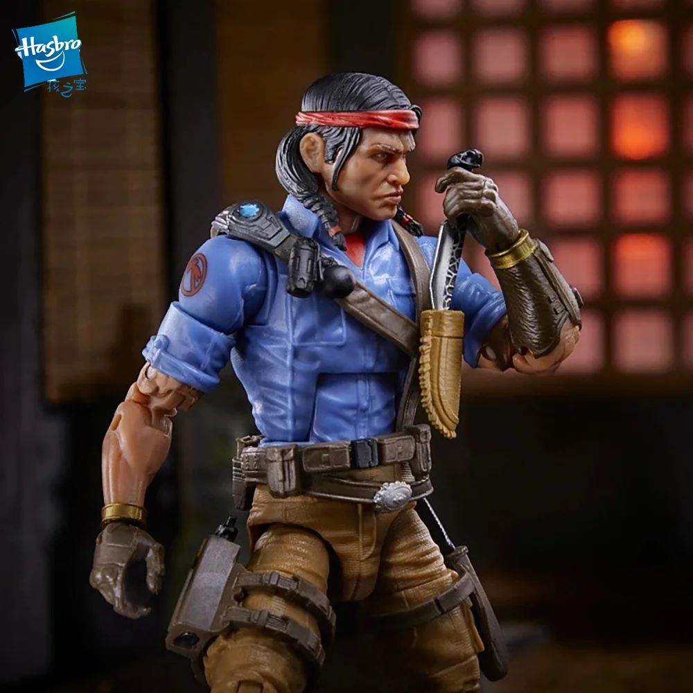 Hasbro G.I.JOE sklasyfikowana seria spirytusowych żelaznych noży 6 cali 16Cm figurki Model postaci z Anime zabawki dla dzieci na prezent zbierania zabawek