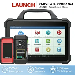 LAUNCH X431 PAD 7 & X-PROG3 Set Automotive Diagnostic Tool PADVII All Key Lost Key Programmer Immobilizer