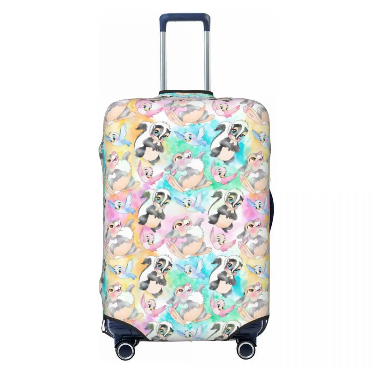 

Custom Cartoons Bambi Mangas Luggage Cover Elastic Classical Travel Suitcase Protective Covers Fits 18-32 Inch