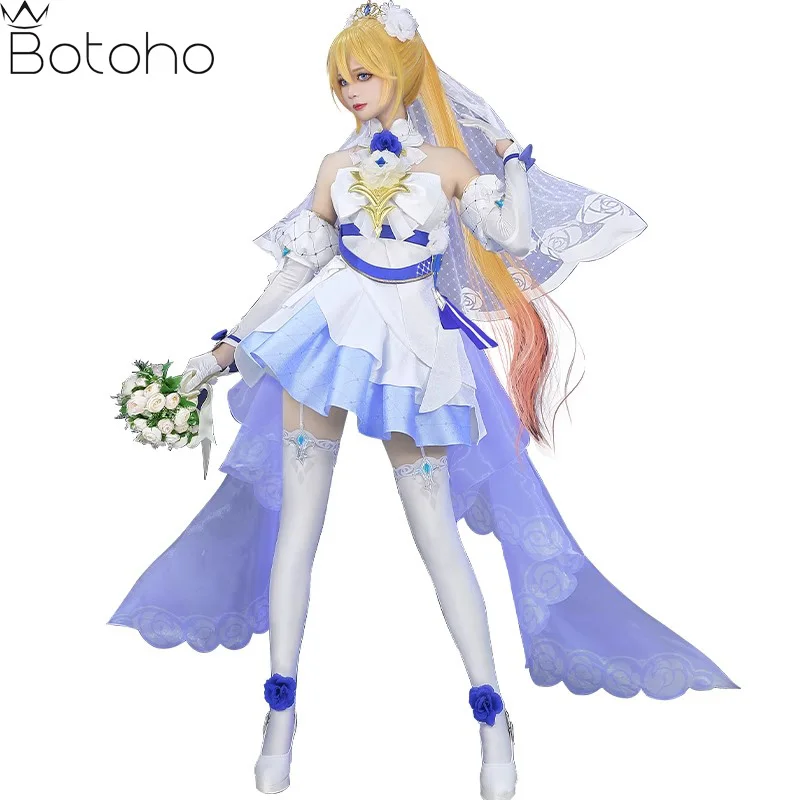 Bianka Ataegina Cosplay Spiel Honkai Impact 3 Cosplay Kostüm Frauen wunderschöne sexy Kleid Outfit Halloween Karneval Party Kostüm