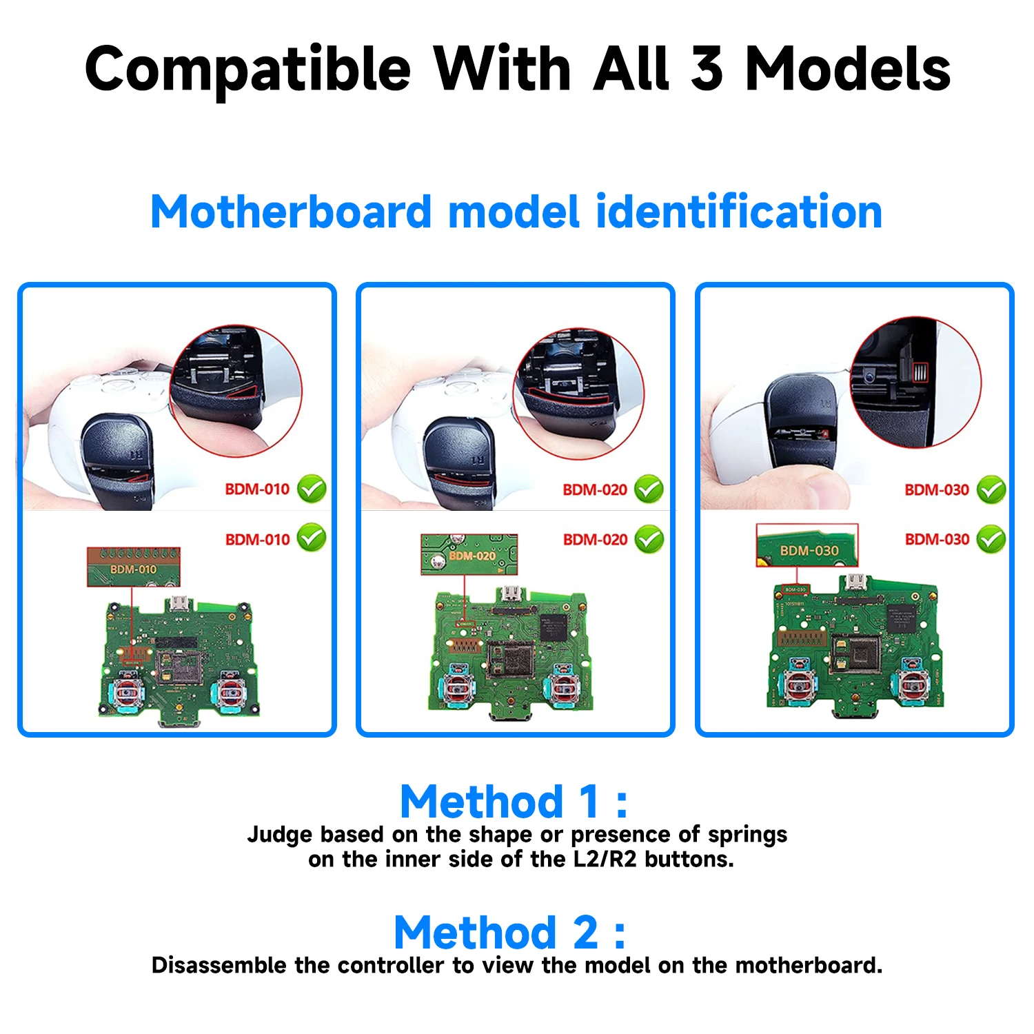 2 terugknoppen voor ps5-controller, accessoire-upgradebord, opnieuw ontworpen behuizing, programmeerbare Rise Remapping Kit voor ps5