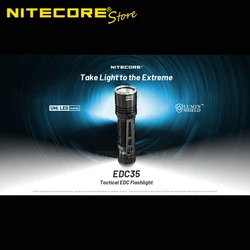 5000 Lumens NITECORE EDC35 Tactical EDC Flashlight Built-in 6,000mAh 21700 Li-ion Battery