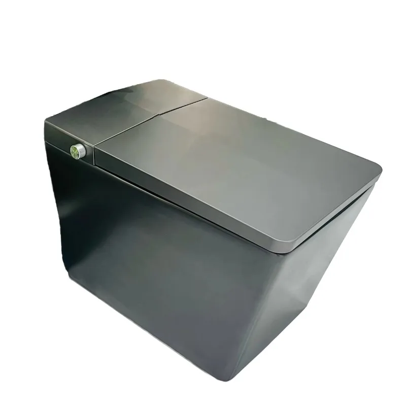 

Best-selling Smart Home Large Integrated Toilet Instant Heating Square Bowl Shape Remote Control S-Trap No Water Pressure Limit