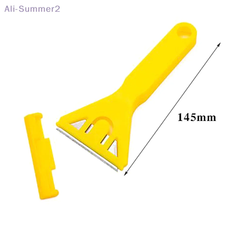 {Summer2}Multi-Purpose Non-Scratch Plastic Scraper Grout Cleaning Tool For Glass Ceramic Tile Kitchen Bathroom Window Scraper image 6