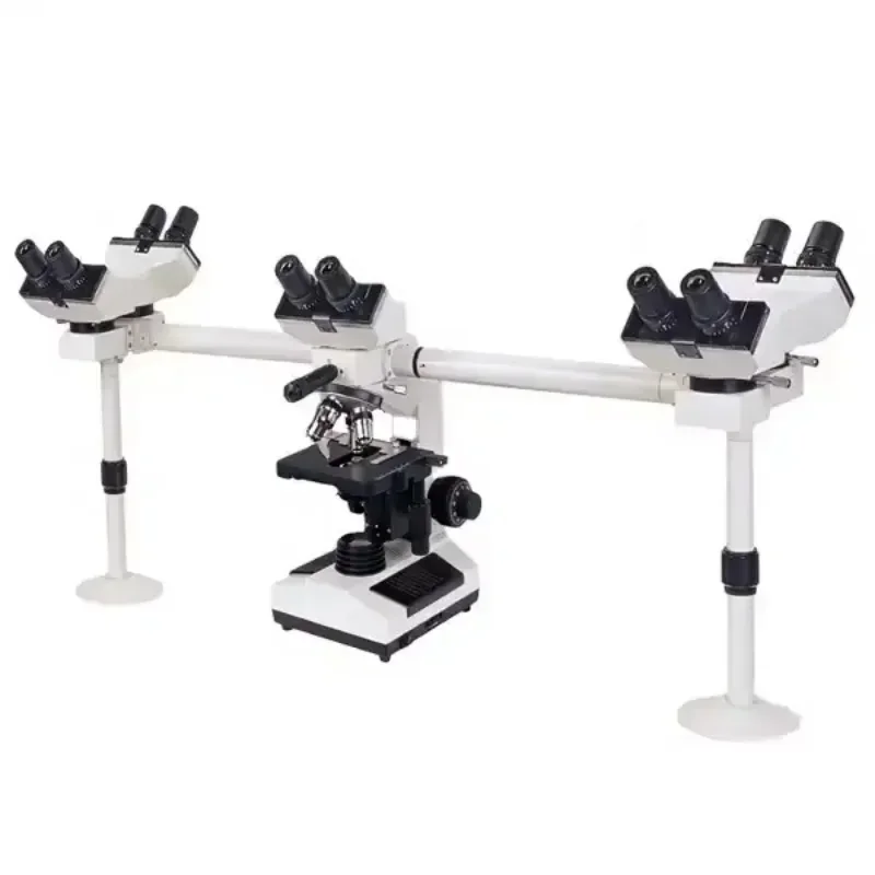 Multi-vieing Microscope  N510 40x-1000x Fiver Person teaching microscope