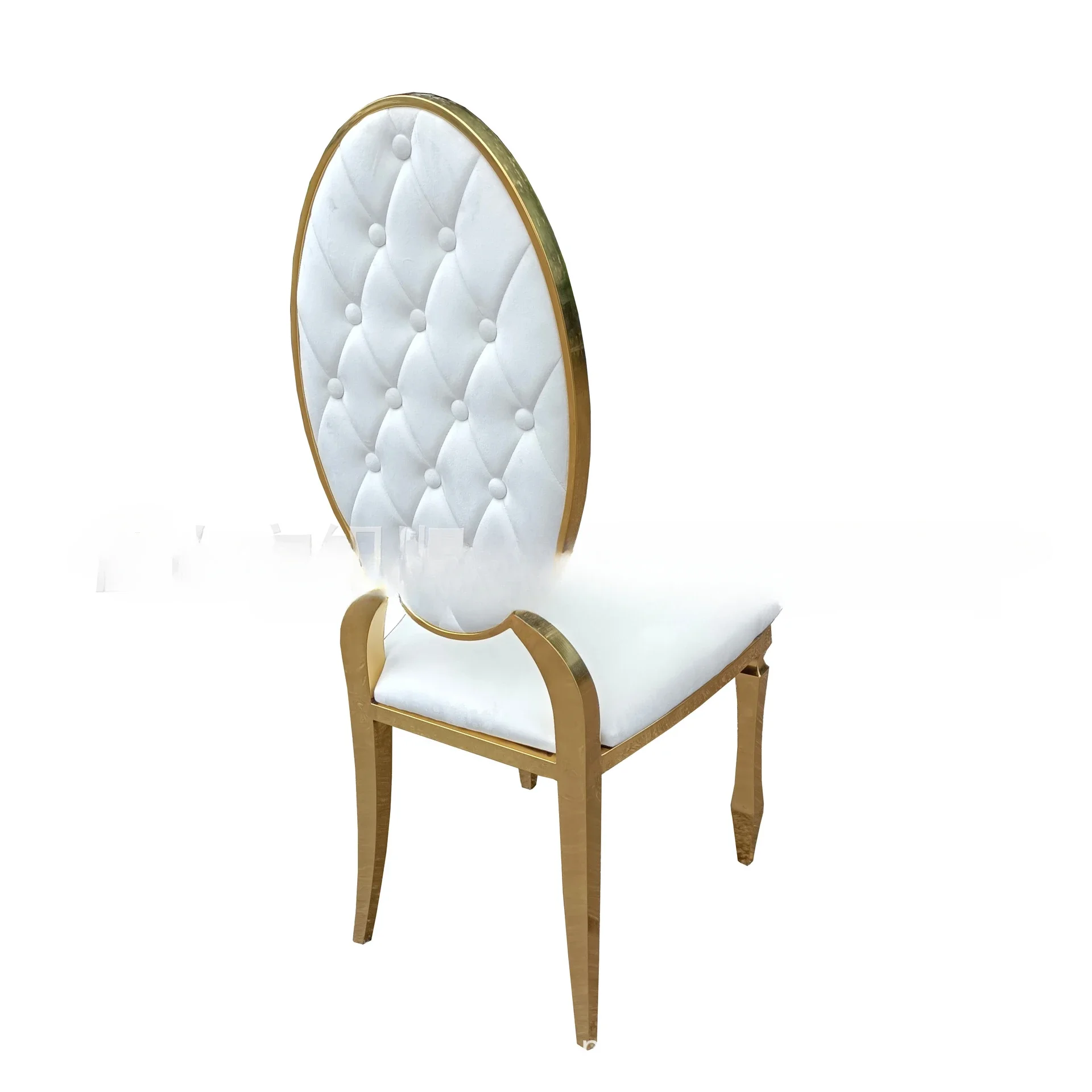 Factory direct sales stainless steel, hotel banquet hall chairs, wedding wedding dining chair wholesale