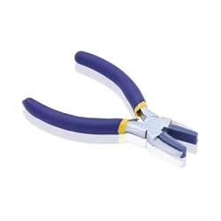 Flat-mouth Positioning Clamp Nylon for Head Steel Jaw Pliers for Beading Looping Drop Shipping