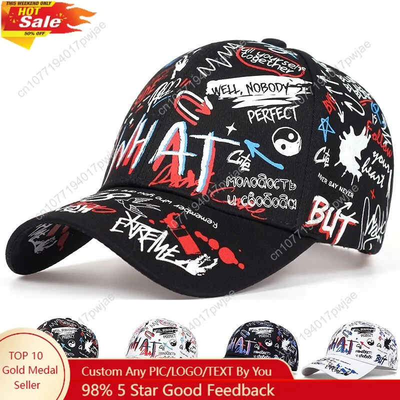 

Unisex Letter Printing Snapback Baseball Caps Spring and Autumn Outdoor Adjustable Casual Hats Sunscreen Hat
