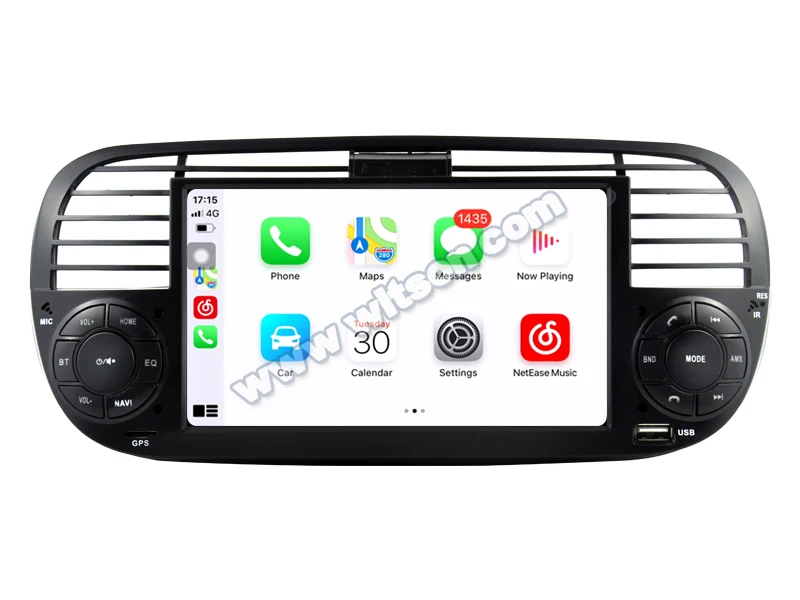 DE STOCK! WITSON Android 13 CAR RADIO for FIAT 500 Abarth Multimedia Player Stereo Auto Audio GPS Navigation Caplay Head Unit