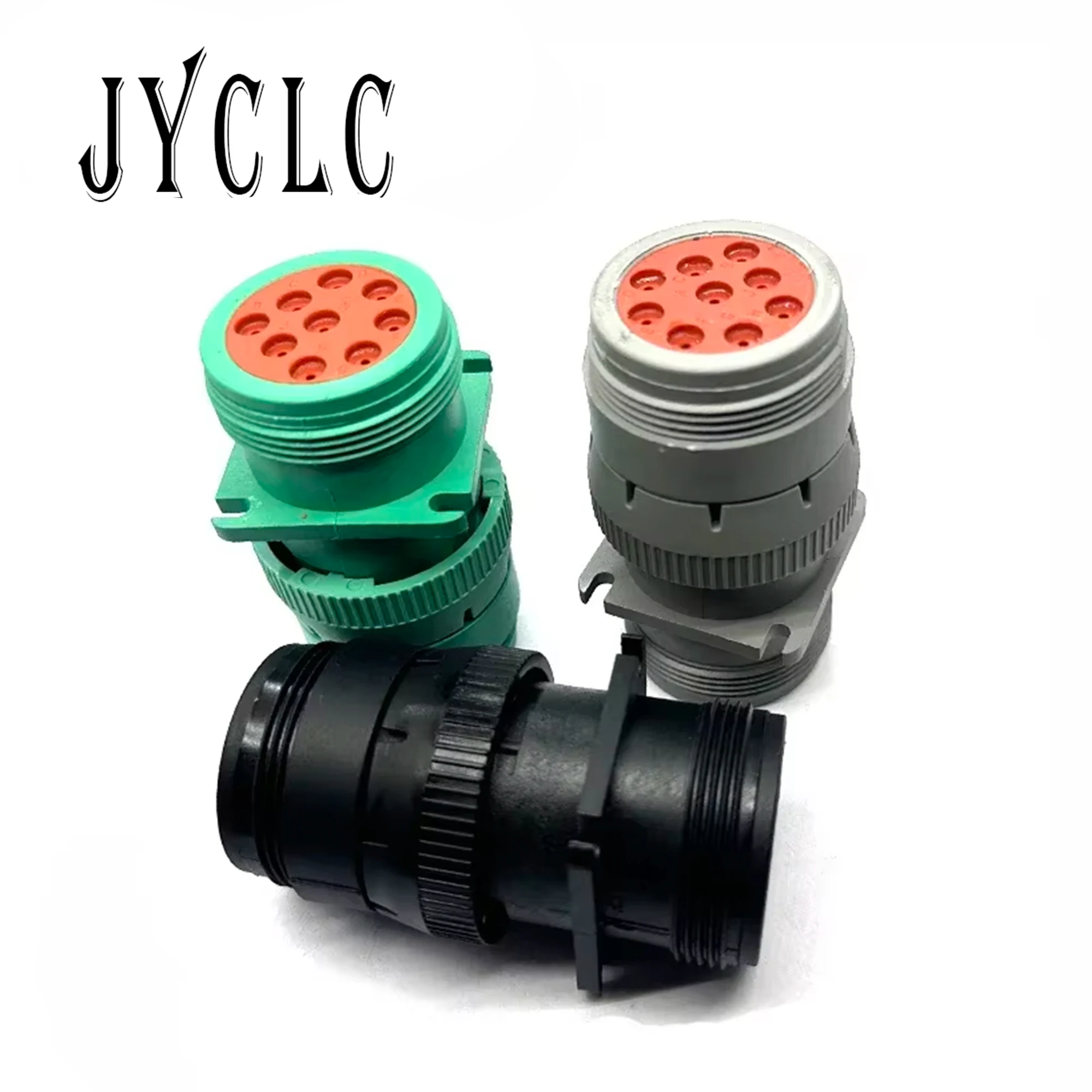 

1 Set Deutsch 9 Pin Auto Waterproof Connector Diagnosctic Tool Circular Wire Harness Plug HD16-9-1939P HD16-9-1939S for Track