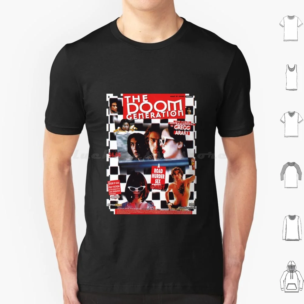 Camiseta de algodón de generación (en negro) para hombre y mujer, prenda de vestir con estampado de "Totally Up Generation, no hay lugar, James Duval Rose, Mcgowan, Gregg, Araki