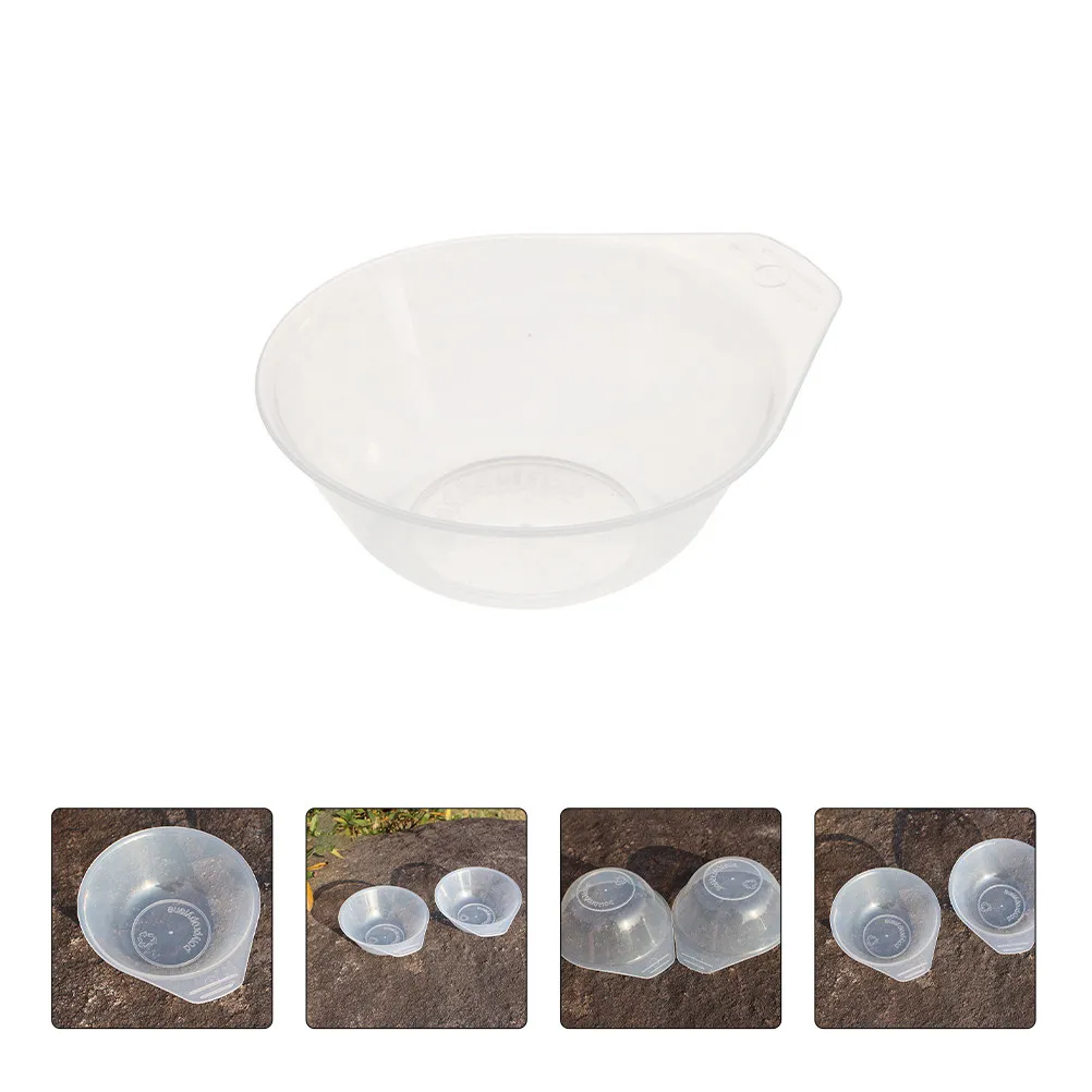 Juego de 8 Tazones Apilables de Plástico con Diseño de Arco, Material PP Apto para Alimentos, Tazones Portátiles para Acampar al Aire Libre, Multiusos para Servir Sopa y Arroz