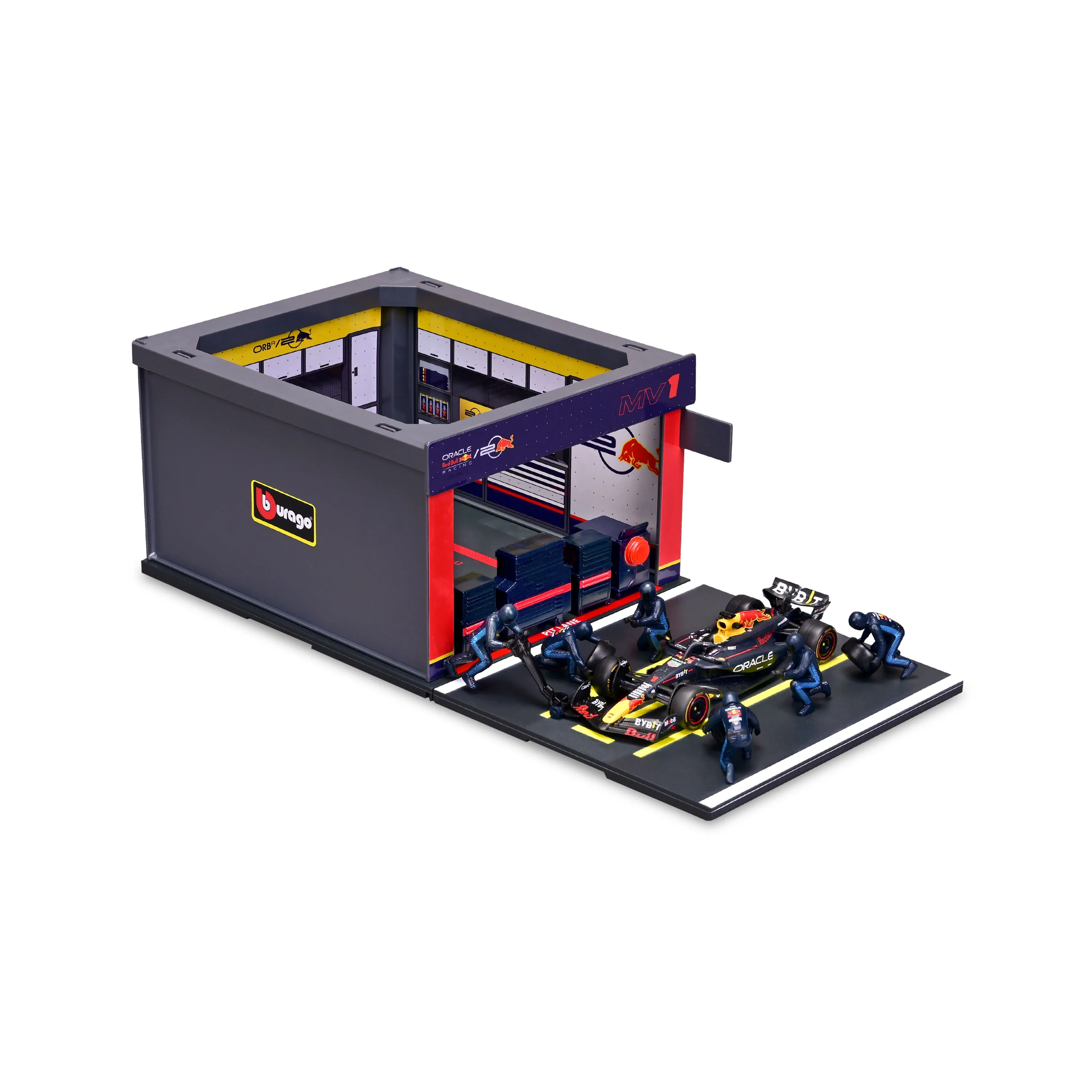 Bburago 1:43 2024 ريد بول ريسينغ F1 RB20 # 1 ماكس فيرستابين # 11 مجموعة نماذج سيارة بيريز داي كاستينج