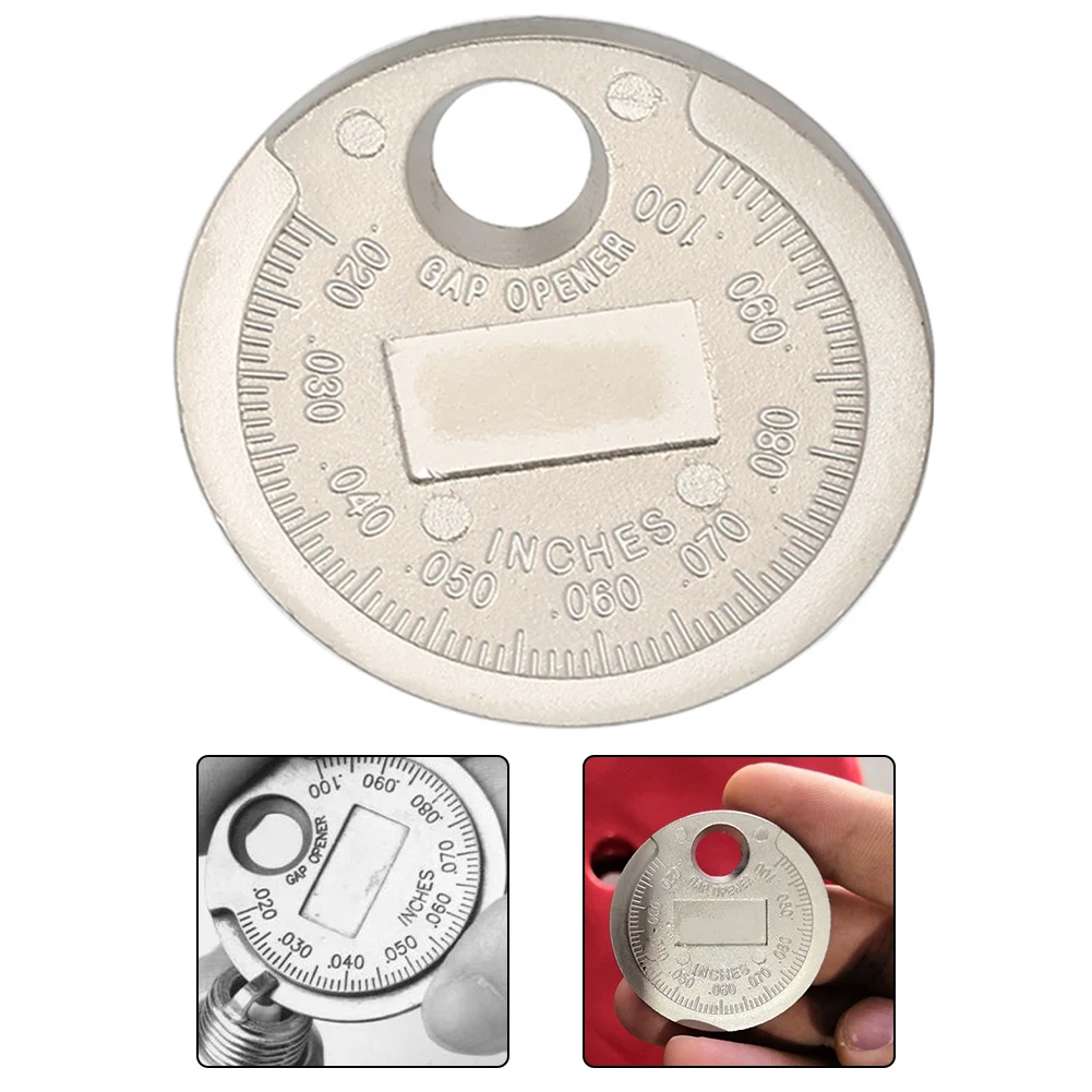 

Professional spark gap measurement gauge 0 6 2 4mm For caliber for vehicle parts repair with resilient alloy steel construction