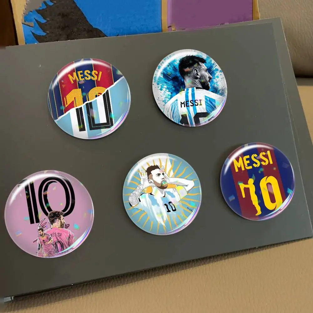 Lionel Messi   Laser Badge Applicable For Backpack Clothes Hats Decor Creative Accessories