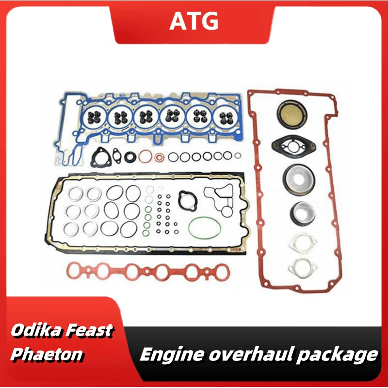 Applicable to For Audi A6L A7 A8 Q7 Cayenne Touareg 3.0T Phaeton 3.2 3.6 4.2 Engine overhaul package