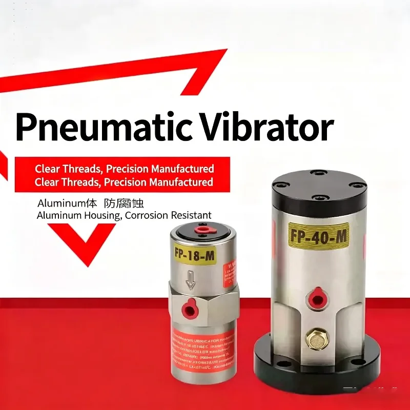 Miniature Pneumatic Piston Vibrator for Industrial Cylinder Operations FP-12/18/25/32