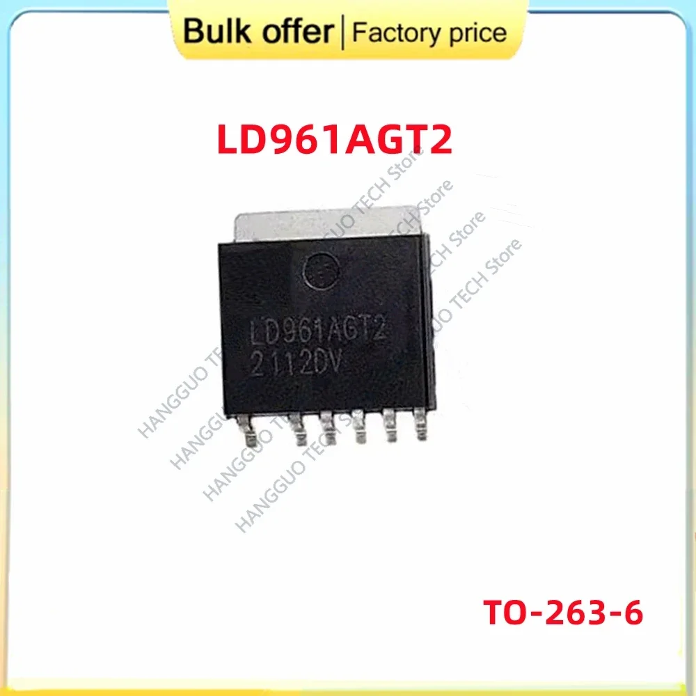 

2PCS/Lot Original LD961AGT2 LD961AGT2 LD961AGT LD961AG LD961A LD961 patch TO 263-6 automotive computer board IC chip