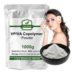 High Quality  50-1000g VP/VA Copolymer Powder Fixative & Styling Polymer Cosmetic Raw Material