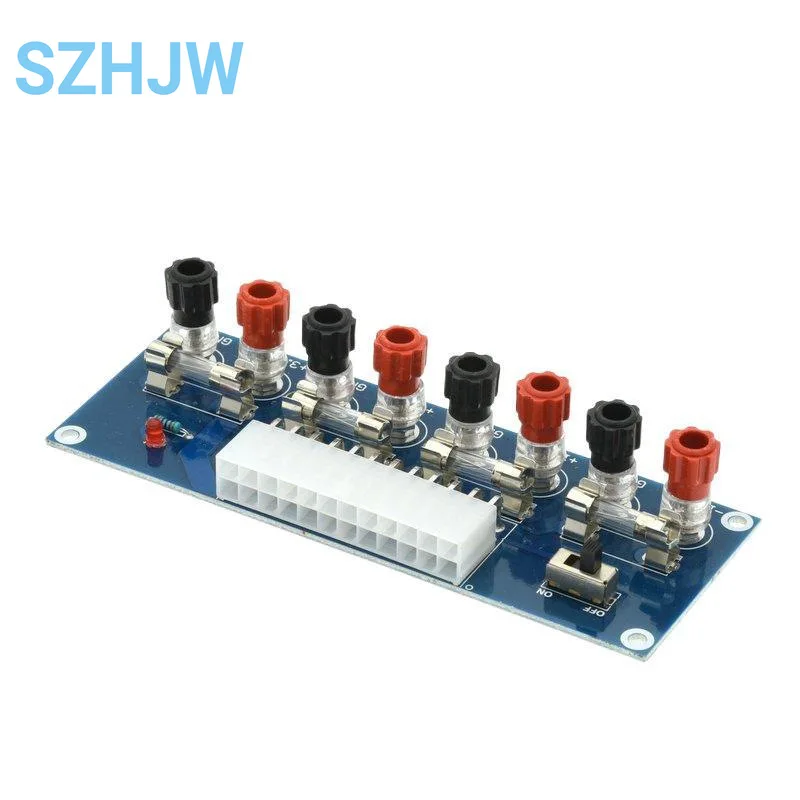 Transferência ATX para Placa Adaptadora, Circuito de Alimentação, Módulo de Saída, Terminal de Saída, Chassi Desktop PC, XH-M229, HU-M28W, 24Pin