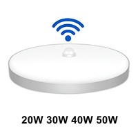 40W 50W Modern LED Ceiling Light PIR Motion Sensor Ceiling Lamps Night Light Fixtures For Entrance Balcony Corridor Led Lamparas