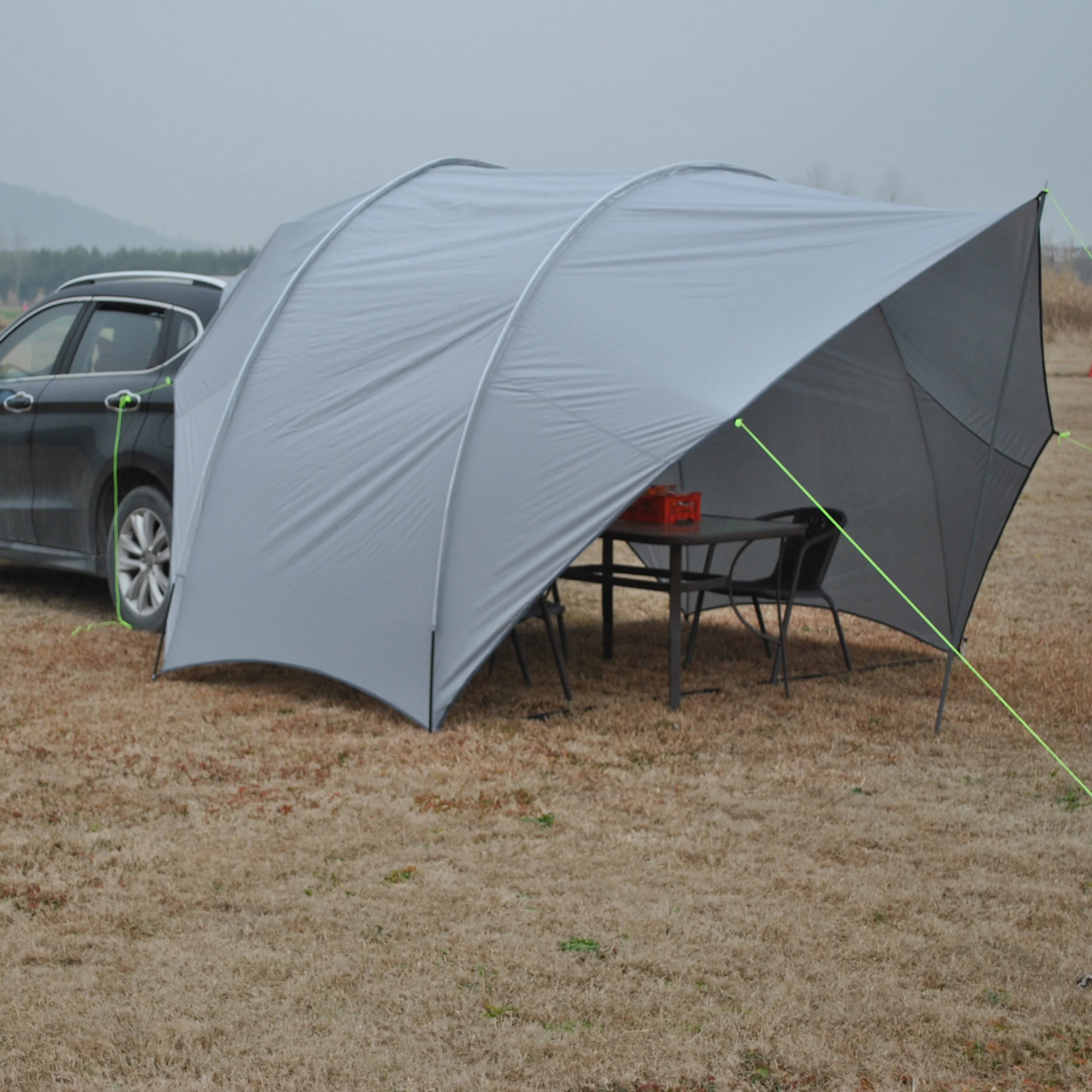 

CZX-552 Light Weight Truck Canopy Durable Tear Resistant Tarp,Waterproof Car Awning Sun Shelter, Portable Canopy Camper Canopy