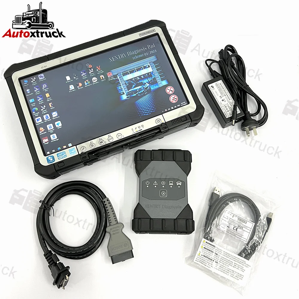 CFD1 CF-D1 Laptop Original DOIP MB Star C6 support CAN BUS with software C6 WIFI v-ci Support Many Cars Ungrade Diagnosis Tool