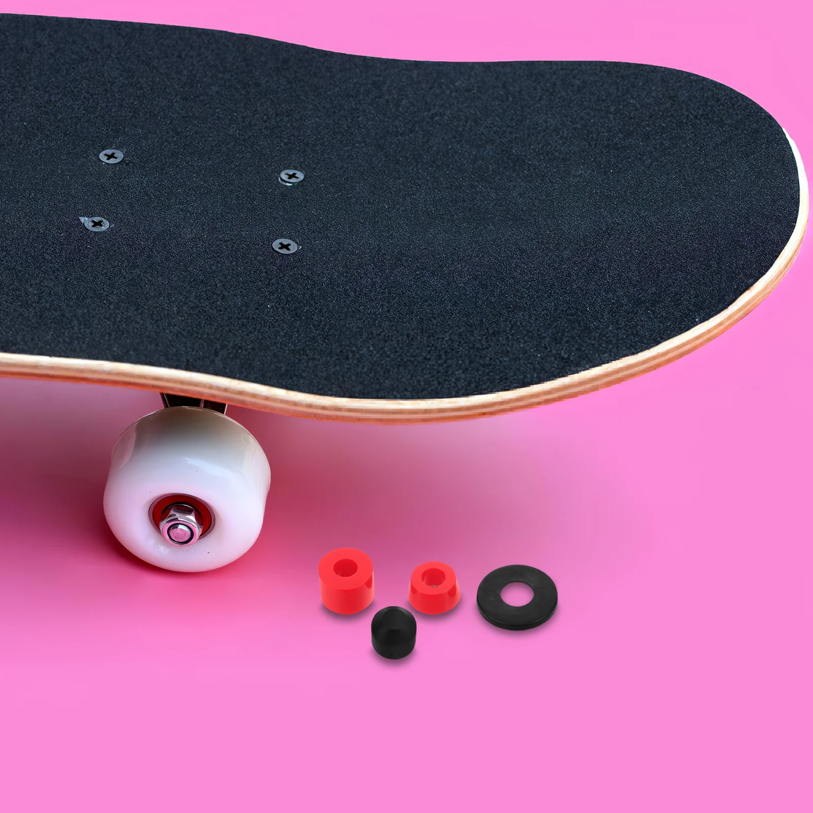 

1 Set Skateboard Bushings Shock Absorber Pads For Durable Pivot Cups Washers Vibration Damping Gasket Replacement