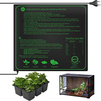 Seedling Heat Mat 10/25/50CM Indoor Plants Germination Heating Pad Propagation Clone Starter Mat EU/US/UK Plug