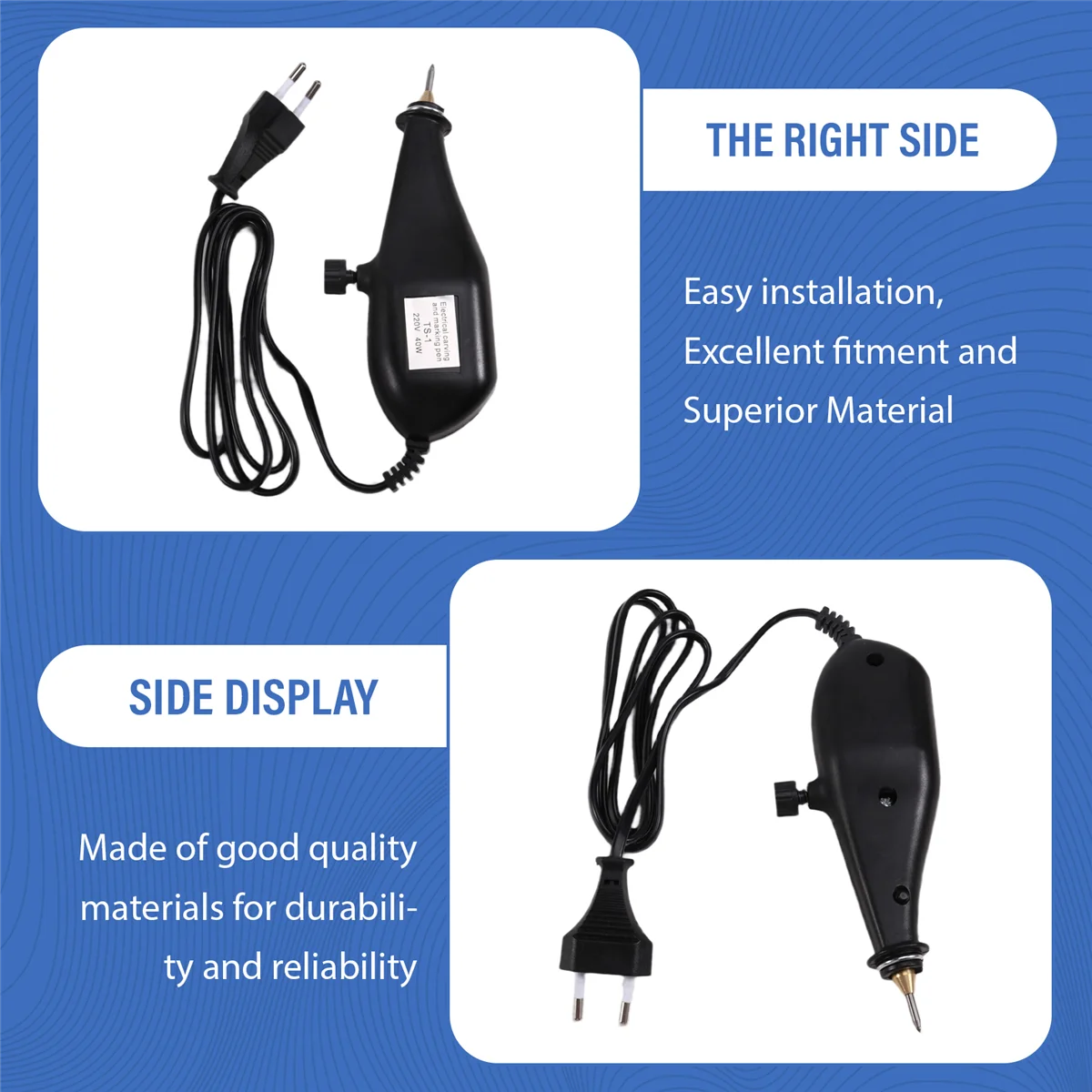 A002 آلة الحفر الكهربائية متعددة الوظائف آلة الحفر الصغيرة الصغيرة قلم الحفر الاتحاد الأوروبي التوصيل #5