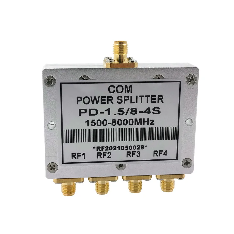 

SMA power divider one to four 1.5-8G microstrip power divider 5.8G combiner WIFI RF power divider