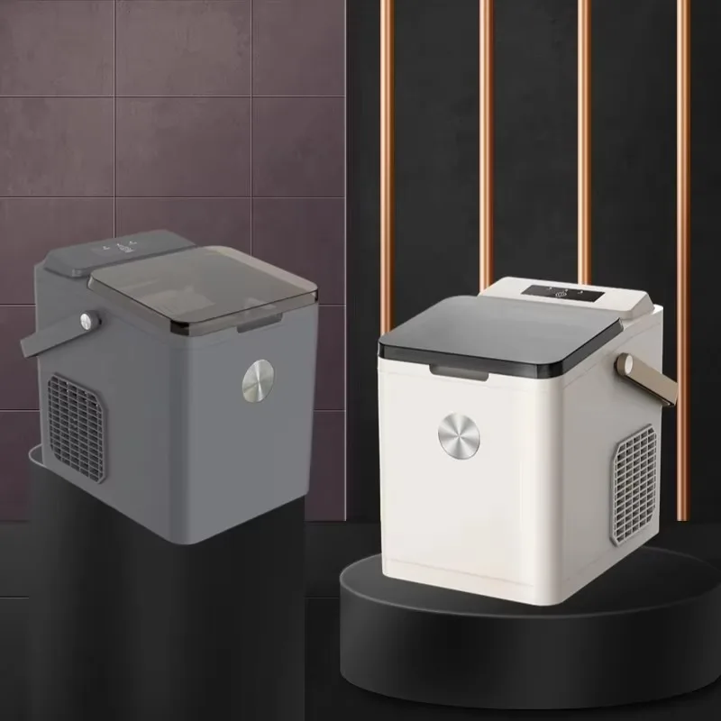 

12KG/24H Ice Maker Machine Small Ice Making Machine Commercial Household Ice Maker With Handle