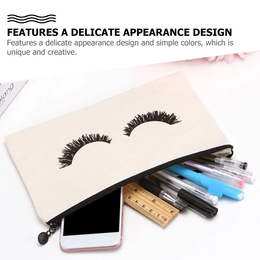 3 個の化粧バッグキャンバスオーガナイザー女性のための巾着トイレタリー化粧品バッグ大宇宙旅行収納美容ケース