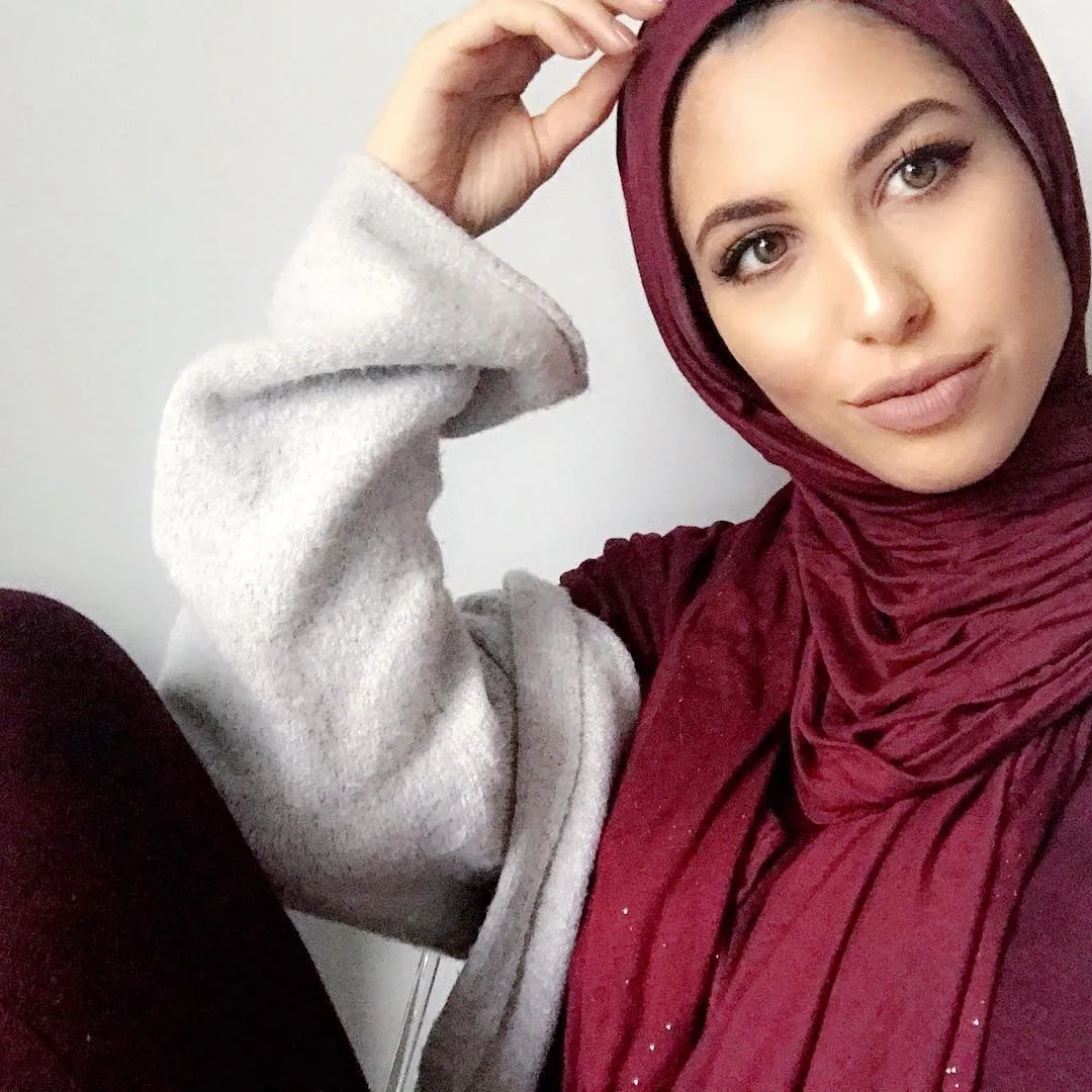 Zachte Katoenen Moslim Sjaal Hijab Soild Kleur Vrouwen Jersey Hoofddoek Islam Hoofd Wraps Vrouwelijke Tulband Hijaabs Foulard Femme Musulman