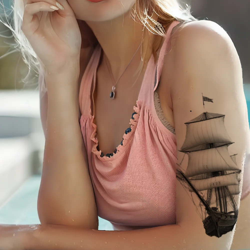 

3D Skull Tattoos Temporary Tattoos 3D Tattoos for Cosplay Parties Festival