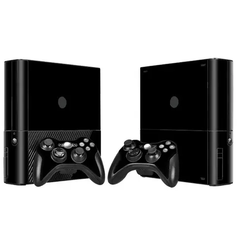 Compatible with Xbox 360 E Console, Skin Sticker Decal Cover Wrap for Game Accessories Controller