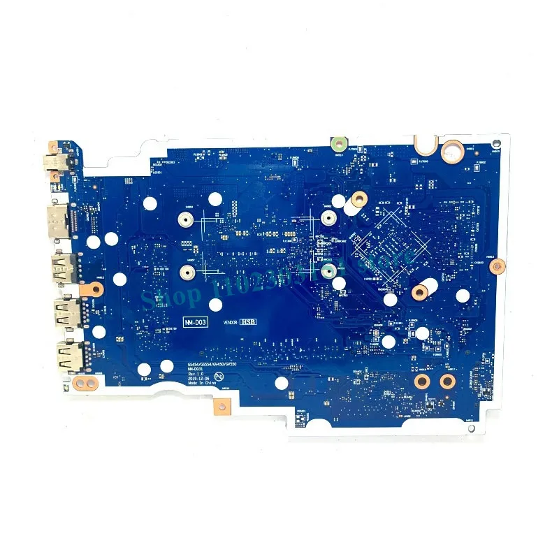 Imagem -02 - Placa-mãe Portátil para Lenovo Ideapad 315iil05 Gs454 Gs554 Gv450 Gv550 Nm-d031 Cpu Mainboard com Srgkf I3-1005g1 100 Teste Bom