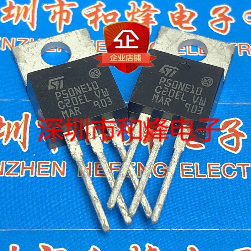 5PCS-10PCS P50NE10 STP50NE10 TO-220 100V 50A New And Original On Stock