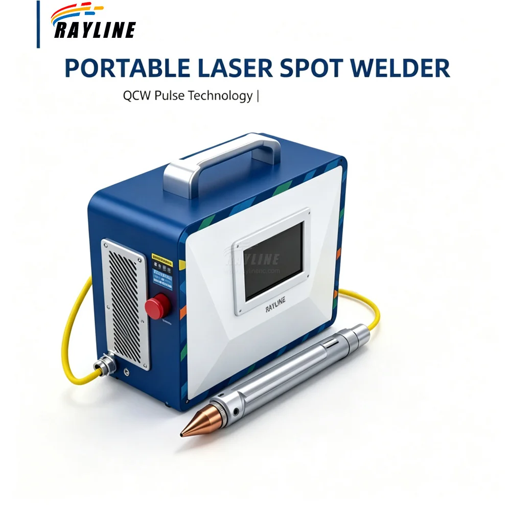 1000W QCW Handheld Portable Fiber Laser Welding Machine New Condition Air Cooled Pulse 1064nm Spot Welders For Metal