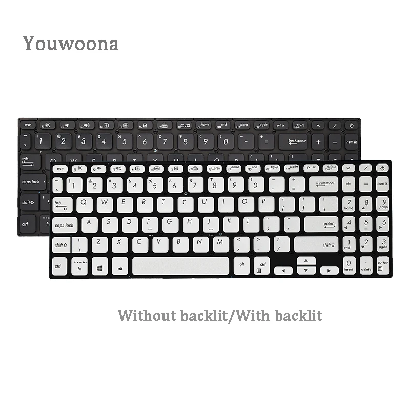 New ORIGINAL Laptop Keyboard For ASUS S530UA S5300FN X530M K530FA Y5100UB S5300U