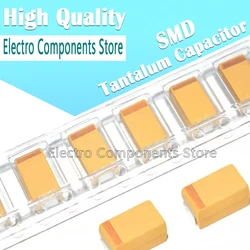 5PCS 7343 E Case Tantalum Capacitor SMD 6.3V 10V 16V 25V 35V 50V 10UF 15UF 22UF 47UF 100UF 220UF 330UF 470UF 1000UF