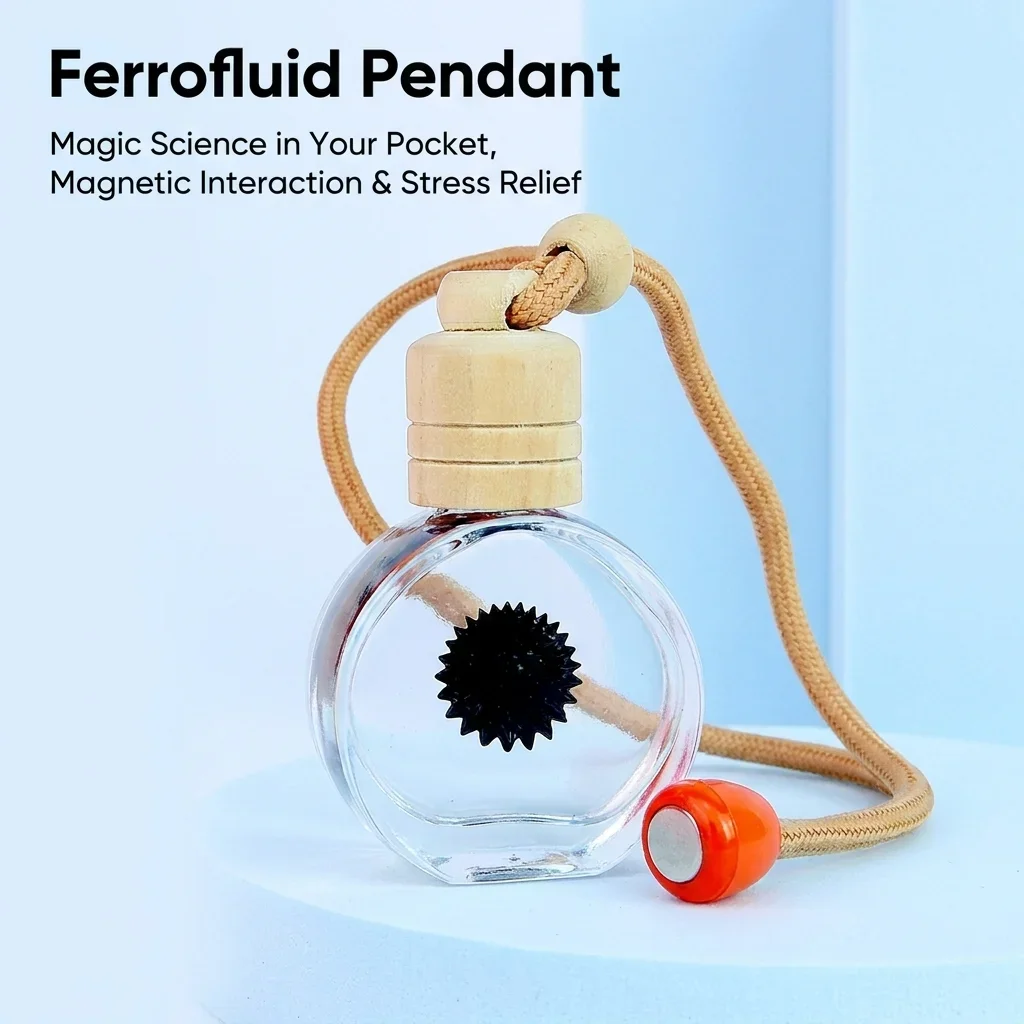 Tech Accessories And Gadgets - Collana con Ciondolo in Ferrofluido Magnetico,