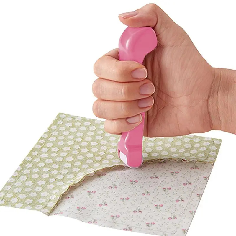 

Binding Tool For Quilting Wallpaper Quilting Roller Fabric Pressing & Sewing Seam Rippers Home Accessories Easy To Grip Handle